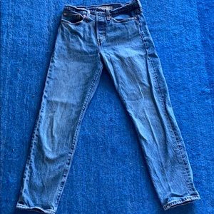 Levi’s High Rise Button Fly Wedgie Jeans 28